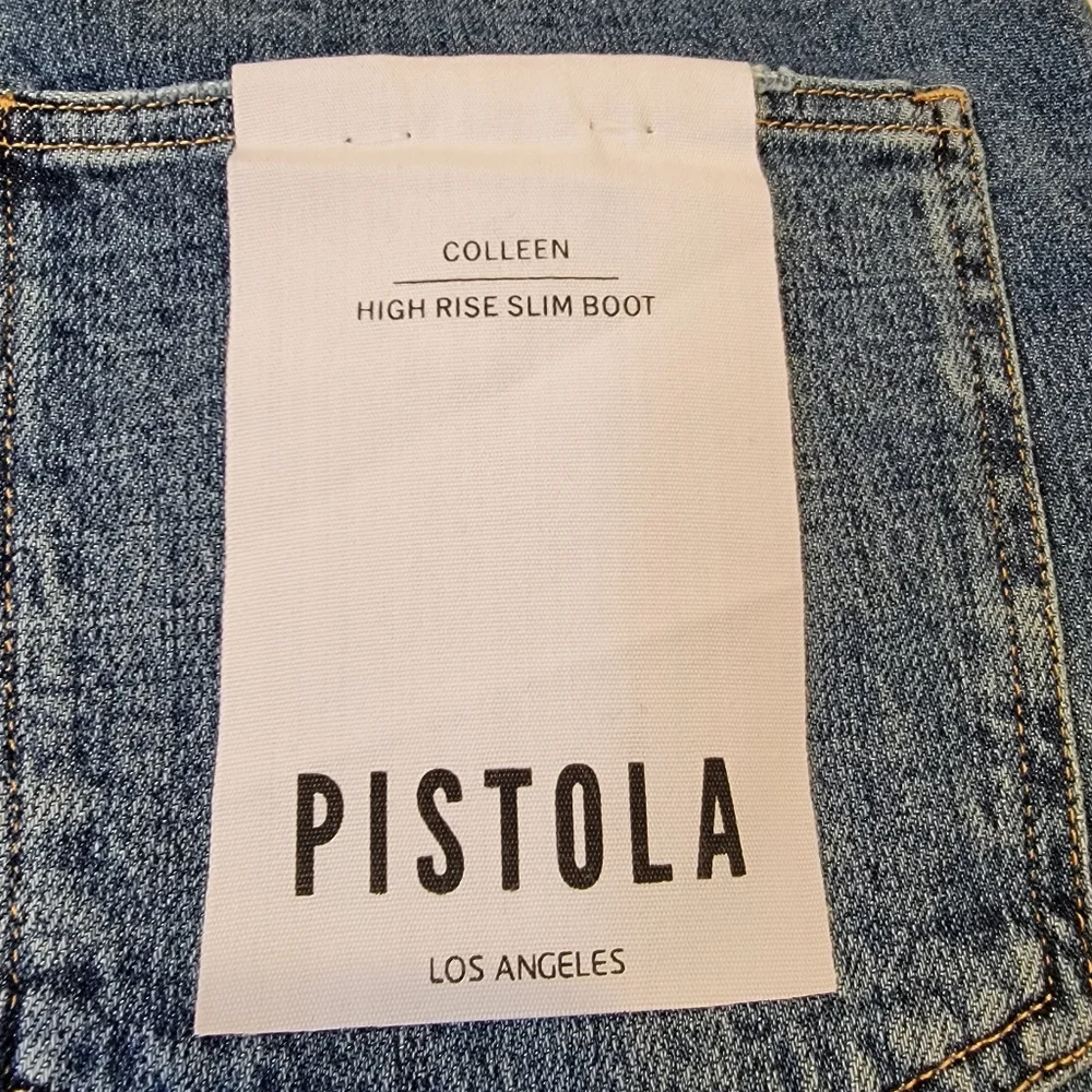 Pistola Colleen High Rise Slim Flare Jean in Willow Size 31 New!
